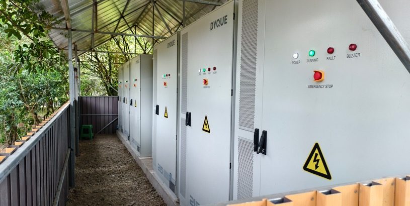 Hotel solar-storage project