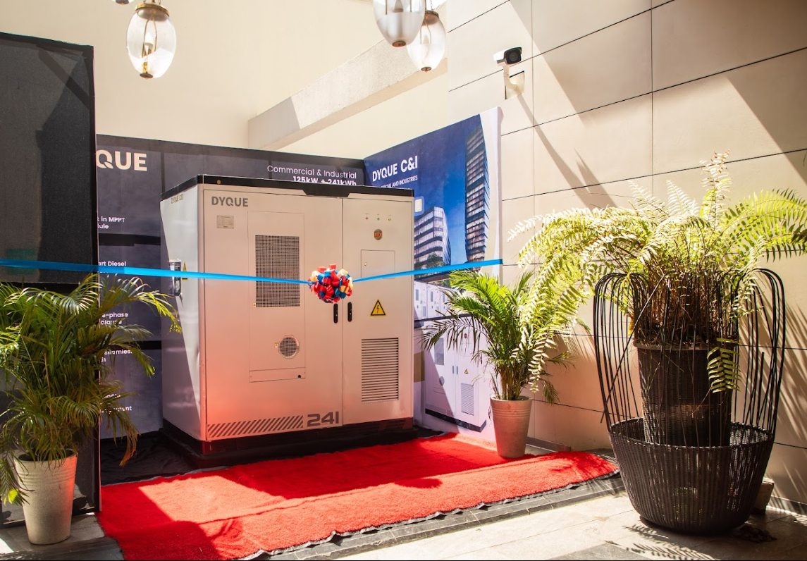 DYQUE 125 kW / 241 kWh unveiling